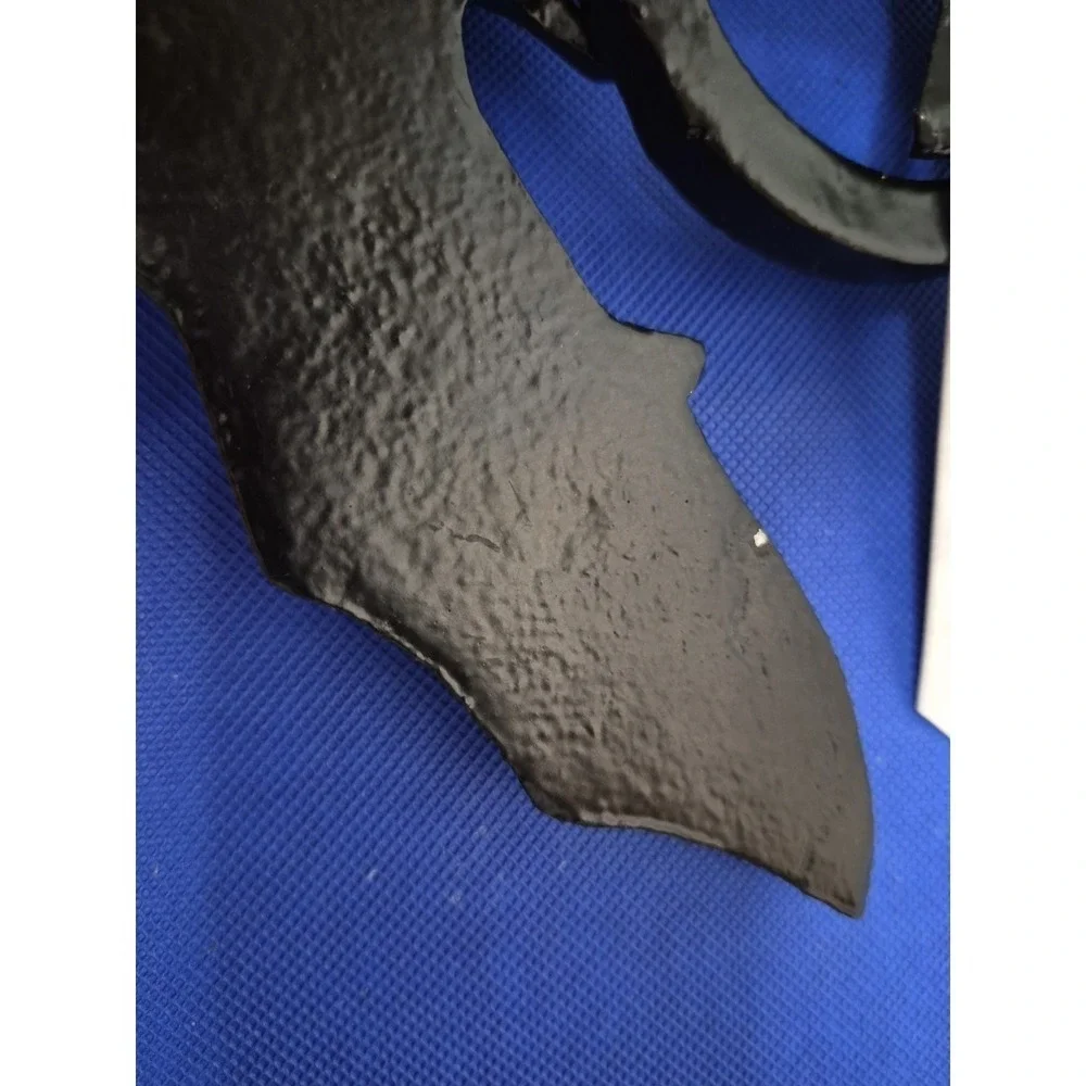 Haunted Manor Black Bat Metal Door Knocker Gothic Home Decor Halloween Spooky